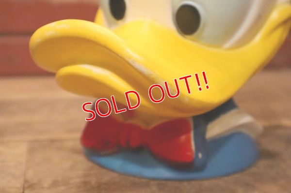 画像6: ct-231211-10 Donald Duck / PLAY PAL PLASTIC 1970's Plastic Face Coin Bank