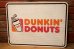 画像1: dp-240101-50 DUNKIN' DONUTS / 2007-2019 Road Sign (1)