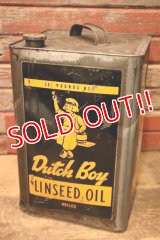 dp-240101-36 Dutch Boy / 1960's 38 POUNDS 3/4 LINSEED OIL CAN