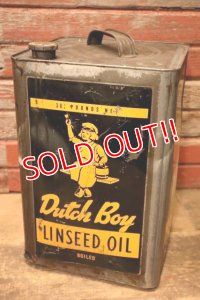 dp-240101-36 Dutch Boy / 1960's 38 POUNDS 3/4 LINSEED OIL CAN