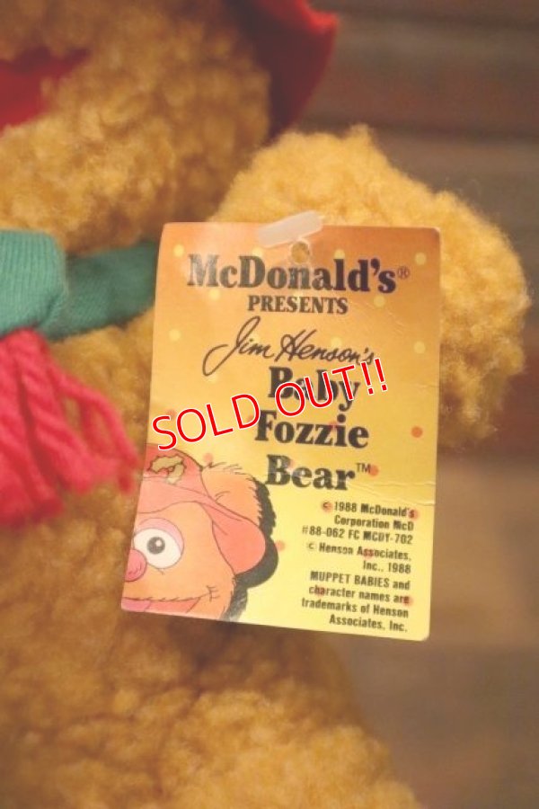 画像5: ct-240101-03 Baby Fozzie Bear / McDonald's 1988 Plush Doll