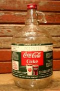 dp-240101-11 Coca-Cola / 1960's Gallon Soda Fountain Syrup Jug Bottle (D)