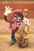 ct-151027-11 The California Raisins / 1988 PVC Figure "Bass Player"