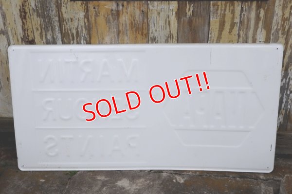 画像10: dp-240101-39 NAPA MARTIN SENOUR PAINTS Metal Sign