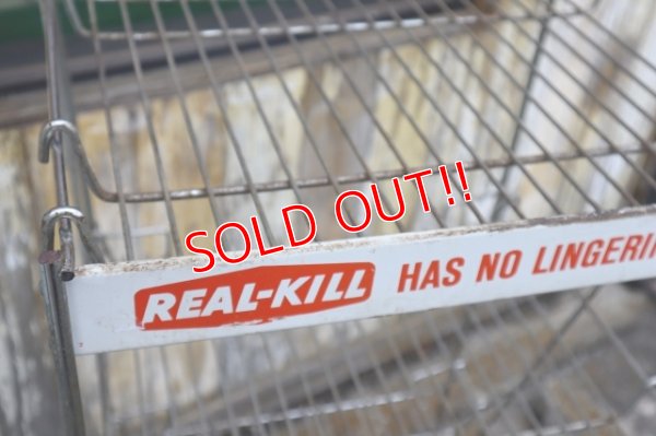 画像3: dp-240101-48 REAL-KILL Vintage Wire Shelf Display Rack