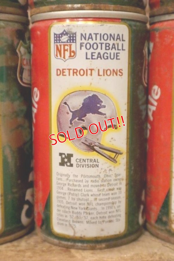 画像6: ct-240101-63 CANADA DRY Ginger Ale / 1970's NFL Team Can Set of 6