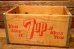 画像1: dp-240214-13 7up / 1970's Wood Box (1)