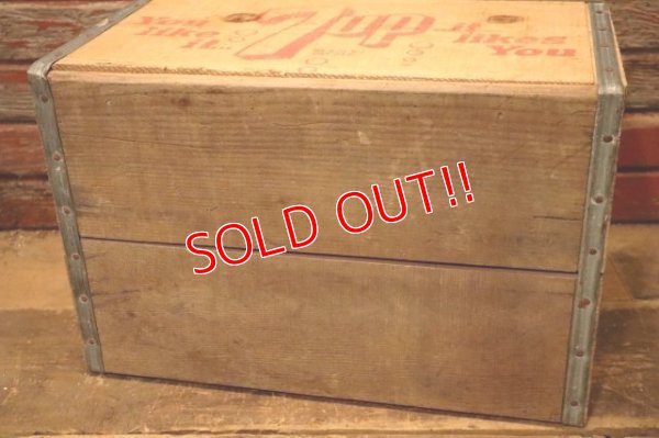 画像8: dp-240214-13 7up / 1970's Wood Box
