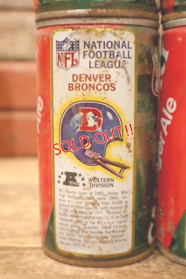 画像5: ct-240101-63 CANADA DRY Ginger Ale / 1970's NFL Team Can Set of 6