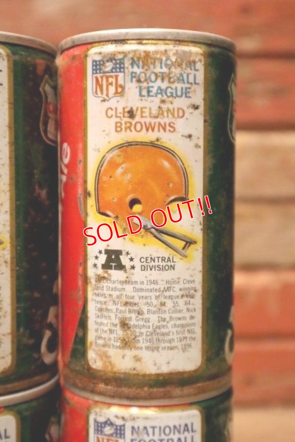 画像4: ct-240101-63 CANADA DRY Ginger Ale / 1970's NFL Team Can Set of 6