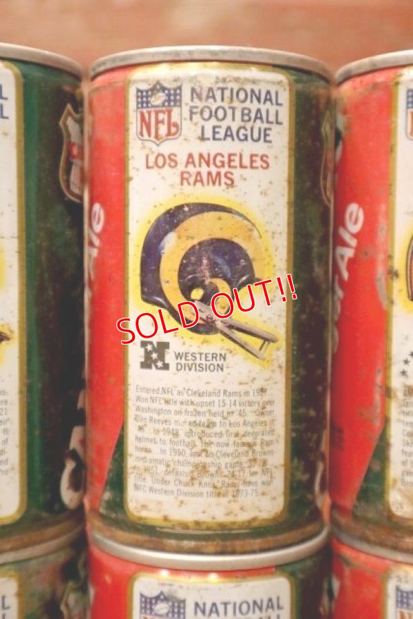 画像3: ct-240101-63 CANADA DRY Ginger Ale / 1970's NFL Team Can Set of 6