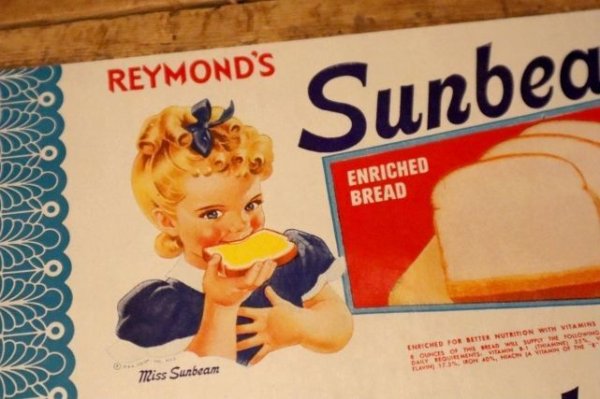 画像2: dp-231001-24 Sunbeam / 1940's Bread Wrapper (B)