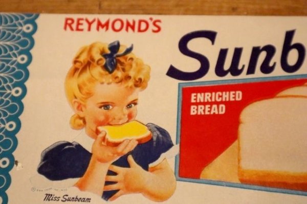 画像2: dp-231001-24 Sunbeam / 1940's Bread Wrapper (A)