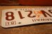 画像4: dp-201101-27 License Plate 1980's HAWAII "AJV 218" (4)