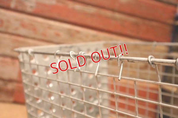 画像5: dp-240214-14 THE WASHBURN COMPANY / Vintage Wire Basket "384"