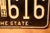 画像3: dp-201101-27 License Plate 1980's MISSOURI "FR5 616" (3)