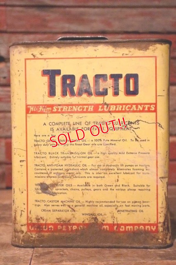 画像5: dp-230901-60 TRACTO / 2 U.S.GALLONS MOTOR OIL CAN