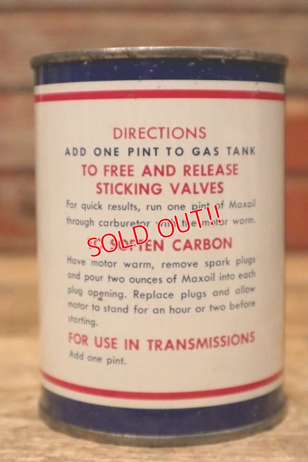 画像3: dp-240214-18 MAXOIL / Special LUBRICANT FOR GASOLINE 8 FL. OZ. CAN