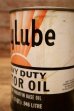 画像2: dp-231012-72 Ray Lube / U.S. One Quart HEAVY DUTY MOTOR OIL CAN (2)