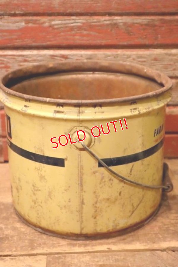 画像4: dp-240101-52 TRACTO / 1960's 25 POUNDS GREASE CAN