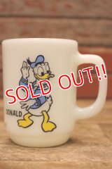 ct-240214-05 Donald Duck / Anchor Hocking 1980's 9oz Mug