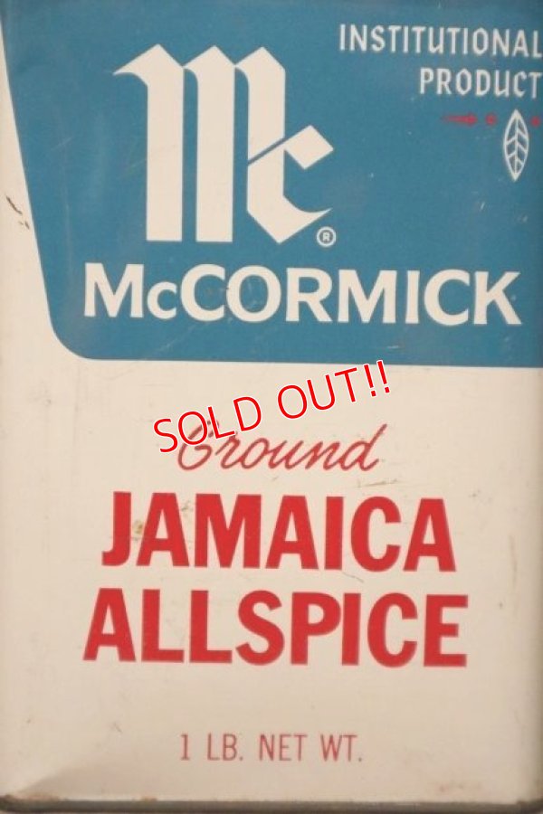 画像2: dp-231016-20 McCORMICK / JAMAICA ALLSPAICE Can