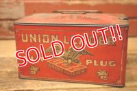 dp-240214-08 UNION LEADER CUT PLUG / 1930's〜1940's Tin Box