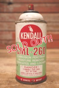 dp-230901-64 KENDALL / CML-260 LUBRICANTS Spray Can