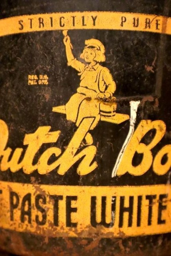 画像2: dp-240214-06 Dutch Boy/ 1950's-1960's SOFT PASTE WHITE LEAD 50 LBS. NET Bucket