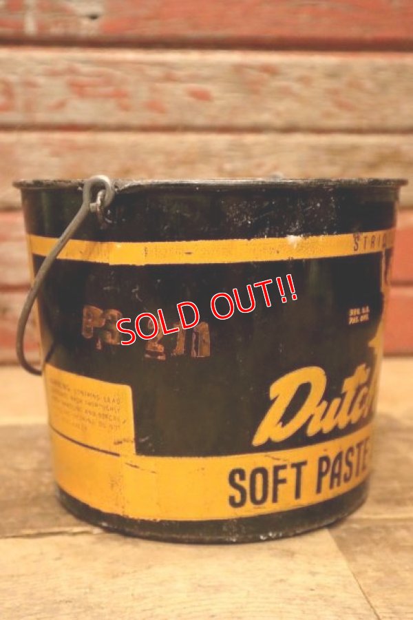画像5: dp-240214-05 Dutch Boy/ 1950's-1960's SOFT PASTE WHITE LEAD 25 LBS. NET Bucket