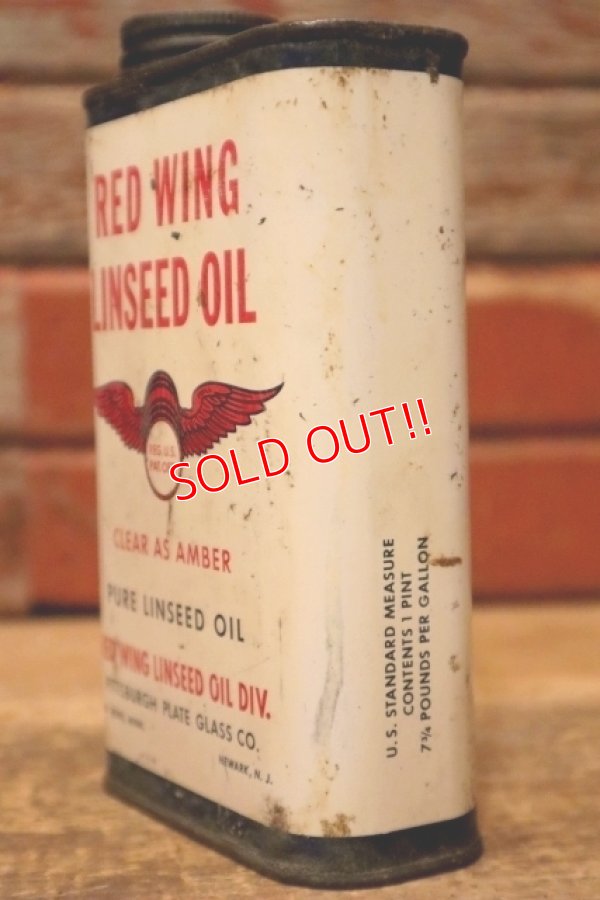 画像5: dp-240207-01 RED WING / 1950's LINSEED OIL 1 PINT CAN
