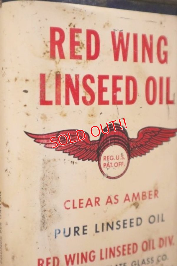 画像4: dp-240207-01 RED WING / 1950's LINSEED OIL 1 PINT CAN