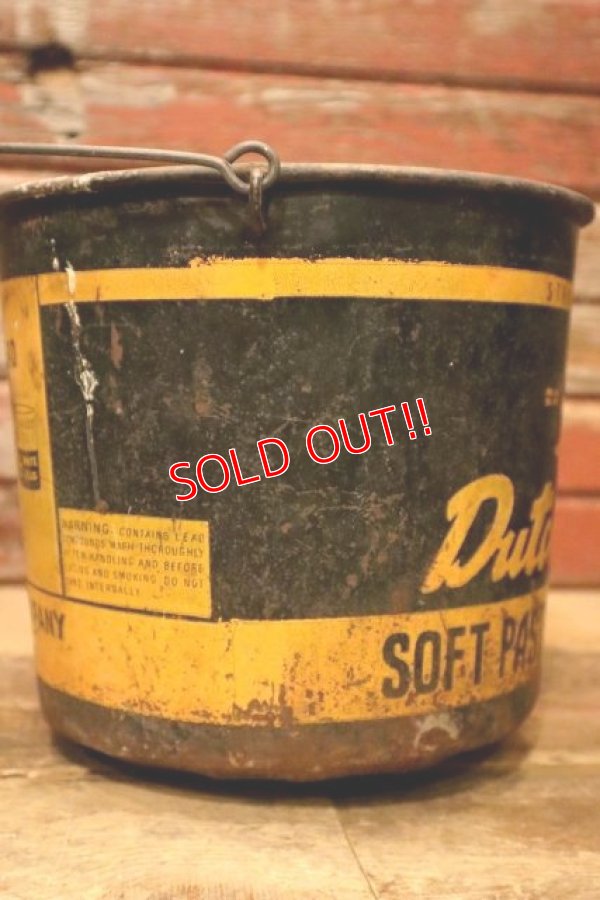 画像5: dp-240214-06 Dutch Boy/ 1950's-1960's SOFT PASTE WHITE LEAD 50 LBS. NET Bucket