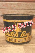 dp-240214-05 Dutch Boy/ 1950's-1960's SOFT PASTE WHITE LEAD 25 LBS. NET Bucket