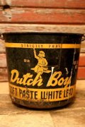 dp-240214-06 Dutch Boy/ 1950's-1960's SOFT PASTE WHITE LEAD 50 LBS. NET Bucket