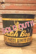 dp-240214-06 Dutch Boy/ 1950's-1960's SOFT PASTE WHITE LEAD 50 LBS. NET Bucket