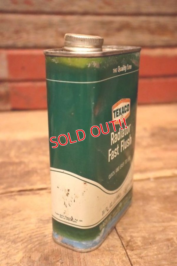 画像6: dp-240207-07 TEXACO / 1960's-1970's Radiator Fast Flush One Pint Can