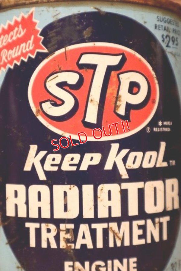 画像2: dp-240207-20 STP / 1970's RADIATOR TREATMENT One U.S. Quart Can