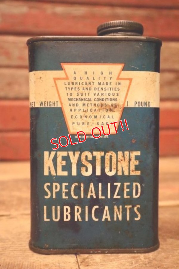 画像2: dp-240207-07 KEYSTONE / 1950's SPECIALIZED LUBRICANTS 1 Pound Can