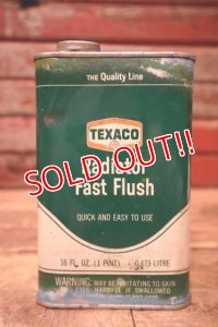 dp-240207-07 TEXACO / 1960's-1970's Radiator Fast Flush One Pint Can