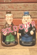 ct-240214-167 Laurel and Hardy / PLAY PAL PLASTIC 1974 Coin Bank