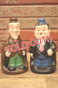 ct-240214-167 Laurel and Hardy / PLAY PAL PLASTIC 1974 Coin Bank