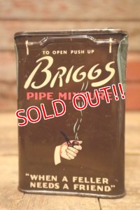 dp-230601-15 BRIGGS PIPE MIXTURE / 1940's-1950's Tin Case