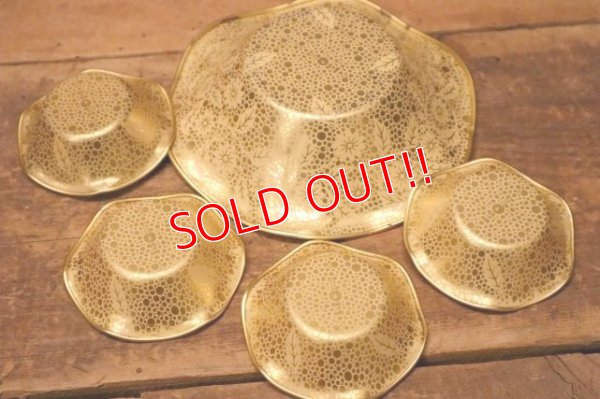 画像8: ct-240214-63 MR.PEANUT 1950's-1960's Tin Tray 5p Set