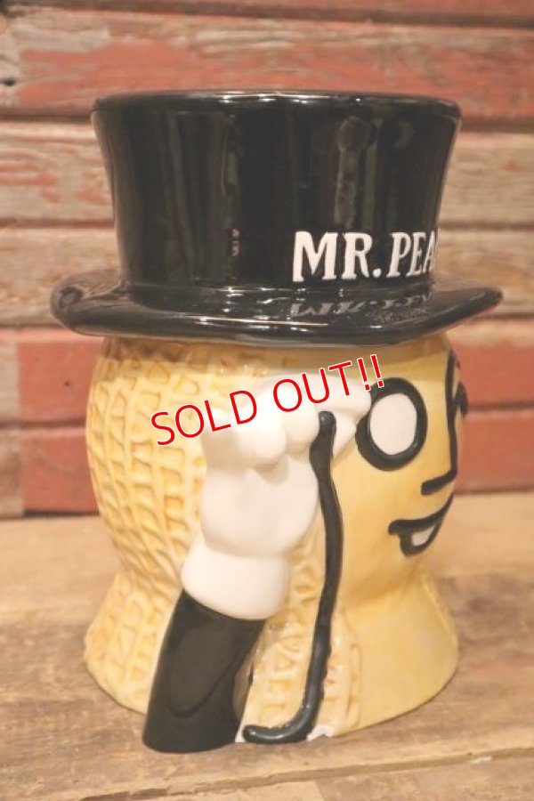 画像3: ct-240214-51 PLANTERS / MR.PEANUT 1990's Ceramic Cookie Jar