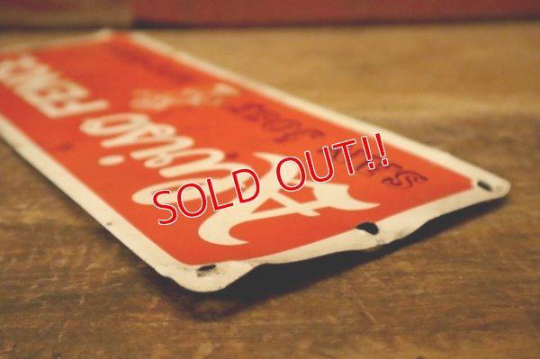 画像5: dp-240207-22 Alviso FENCE  Metal Sign