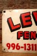 画像2: dp-240207-22 LEVINE FENCE CO. Metal Sign (2)