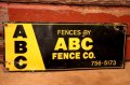 dp-240207-22 ABC FENCE CO. Metal Sign