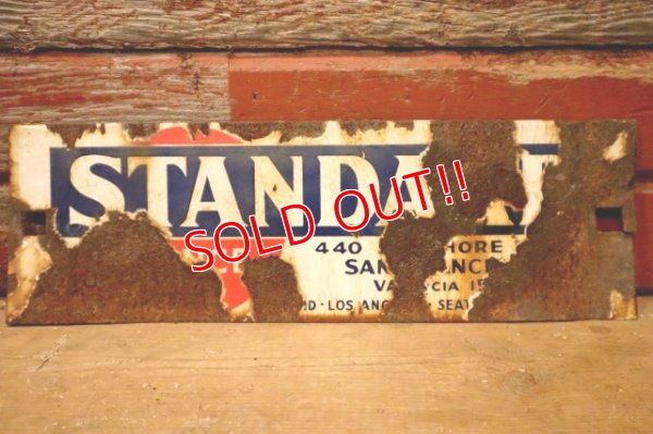 画像1: dp-240207-22 STANDARD FENCE Metal Sign
