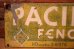 画像2: dp-240207-22 PACIFIC FENCE Metal Sign (2)